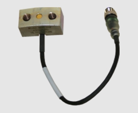 Carriage position sensor and stop in one